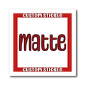 Square Sticker